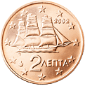Greece 2 cent