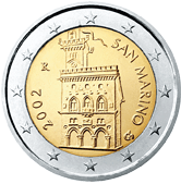 San Marino 2 euro