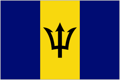 National Flag of Barbados