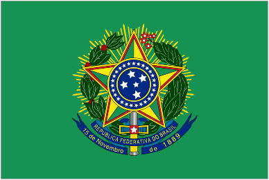 President Flag of Brazil