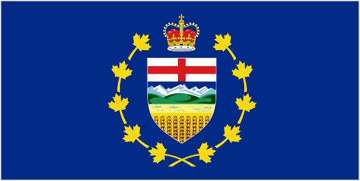 Lt Governor Flag - Alberta