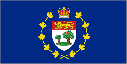 Lt Governor Flag - Prince Edward Island