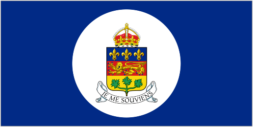 Lt Governor Flag - Quebec