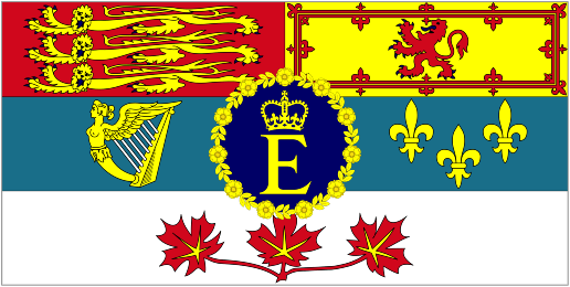 Personal Flag of HM The Queen of Canada