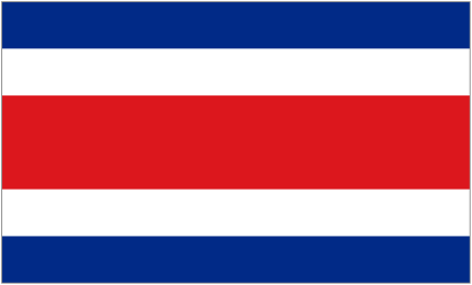 National Flag of Costa Rica