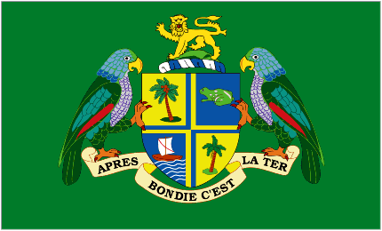 President Flag of Dominica