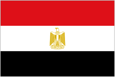 National Flag of Egypt