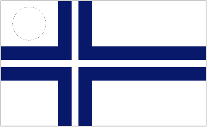 Yacht Ensign Of Finland
