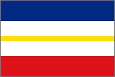 Mecklenburg-Western Pomerania Civil Flag