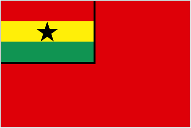 Civil Ensign of Ghana