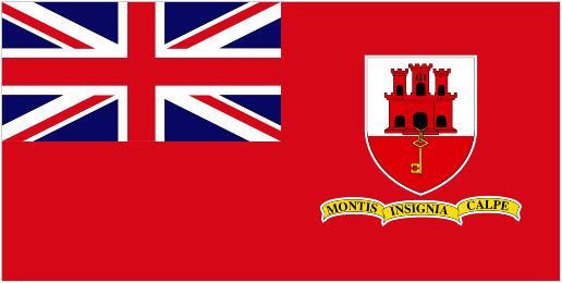 Civil Ensign of Gibraltar