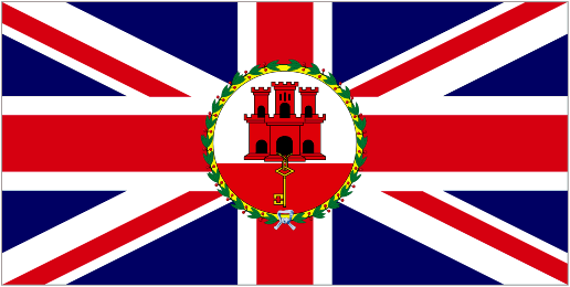 Governor Flag of Gibraltar