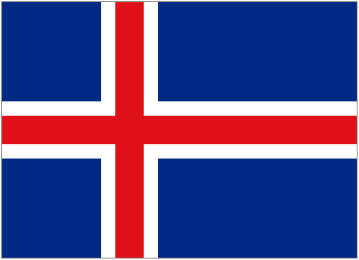 National Flag of Iceland