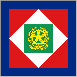 President Flag of Italy