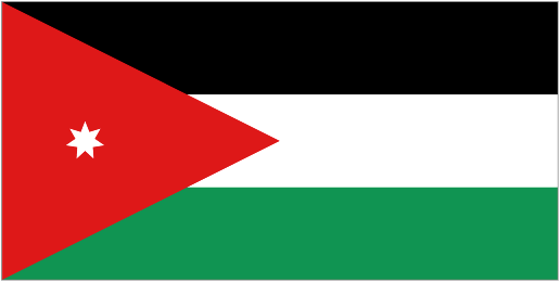 National Flag of Jordan