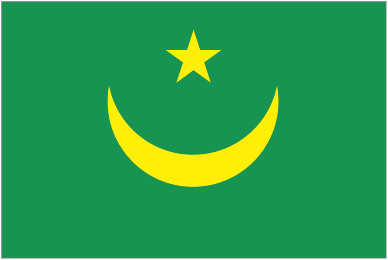 National Flag of Mauritania