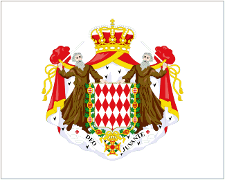 State Flag of Monaco