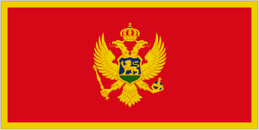 National Flag of Montenegro