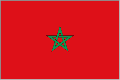 National Flag of Morocco