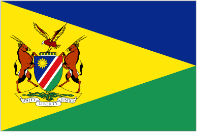 President Flag of Namibia