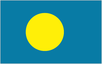 National Flag of Palau