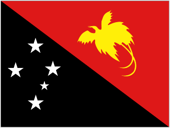 National Flag of Papua New Guinea