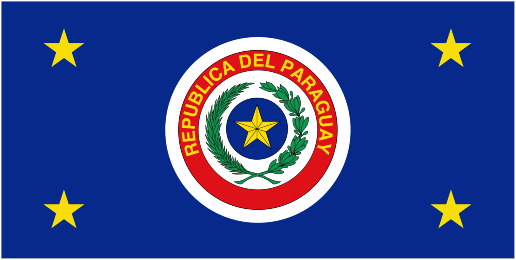 President Flag of Paraguay