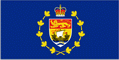 Lt Governor Flag - New Brunswick