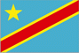 National Flag of Democratic Republic of the Congo