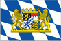 Bavaria Civil Flag (de facto)