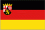 Rhineland-Palatinate (Rheinland-Pfalz) State and Civil Flag