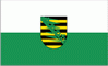 Free State of Saxony (Freistaat Sachsen) State Flag