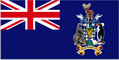 National Flag of South Georgia & South Sandwich Islands