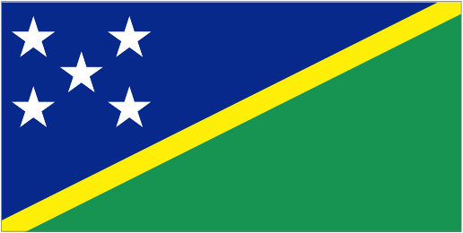 National Flag of Solomon Islands