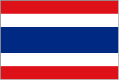 National Flag of Thailand