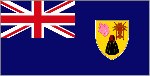 National Flag of Turks & Caicos Islands