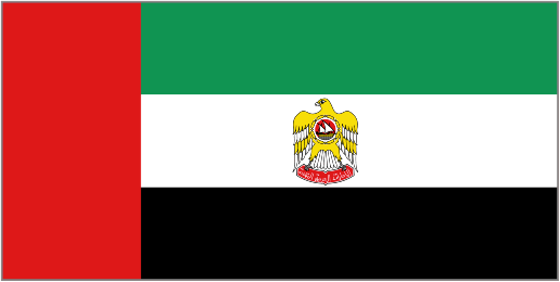 Head of State Flag of United Arab Emirates