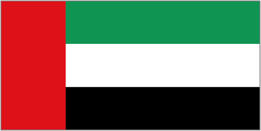 National Flag of United Arab Emirates