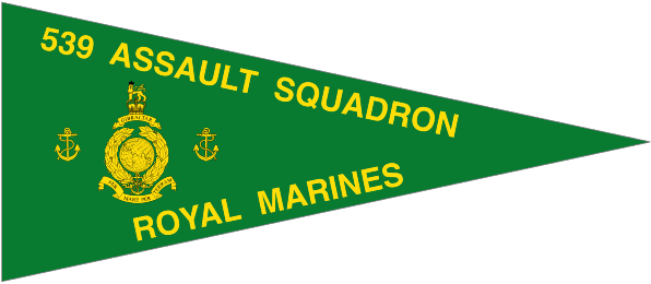 539 Assault Squadron Royal Marines Pennant