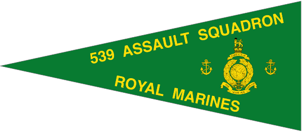 539 Assault Squadron Royal Marines Pennant