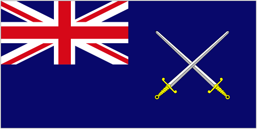 Army Ensign (worn by all other Army vessels) of United Kingdom