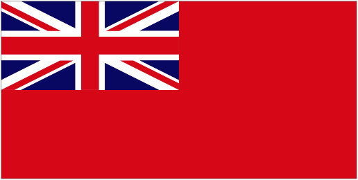 Civil Ensign Red Duster of United Kingdom