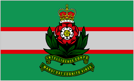 Intelligence Corps Camp Flag of United Kingdom