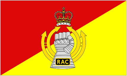 Royal Armoured Corps Camp Flag of United Kingdom