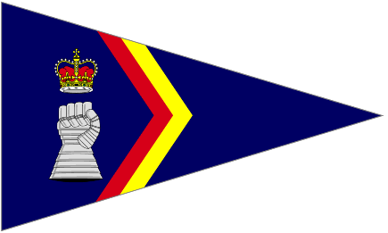 Royal Armoured Corps Yacht Club Burgee