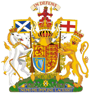 The Royal Arms for use in Scotland