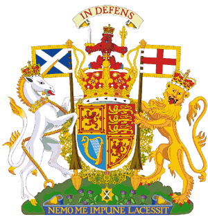 The Royal Arms as used by the Scottish Executive and HM Government in Scotland