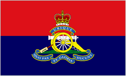 Royal Regiment of Artillery Camp Flag of United Kingdom