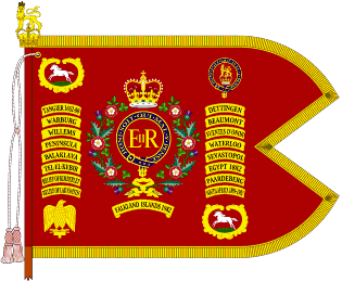 The Cavalry Guidon of The Blues and Royals