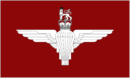 The Parachute Regiment Camp Flag of United Kingdom